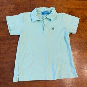 J. Bailey Light Blue Kids Polo Shirt size 5 100% cotton